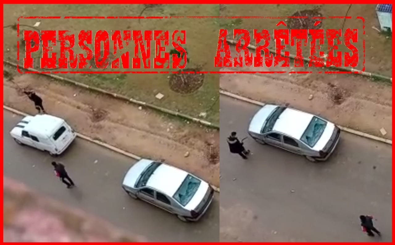مكناس.. إعتقال شخصين ظهرا في شريط فيديو يكسران زجاج السيارات