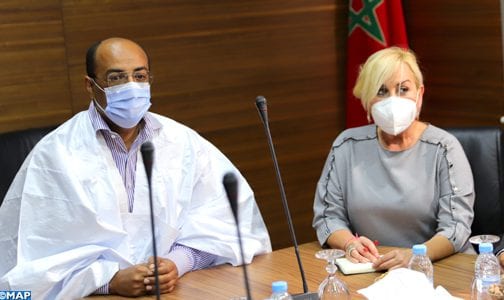حمدي ولد الرشيد أمام وفد إسباني: الأقاليم الجنوبية تشهد طفرة إقتصادية