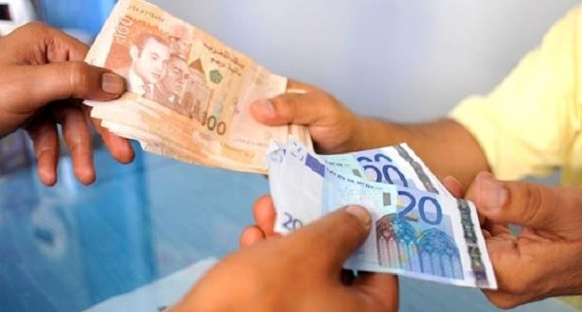 ارتفاع سعر صرف الدرهم أمام الأورو خلال نهاية 2020