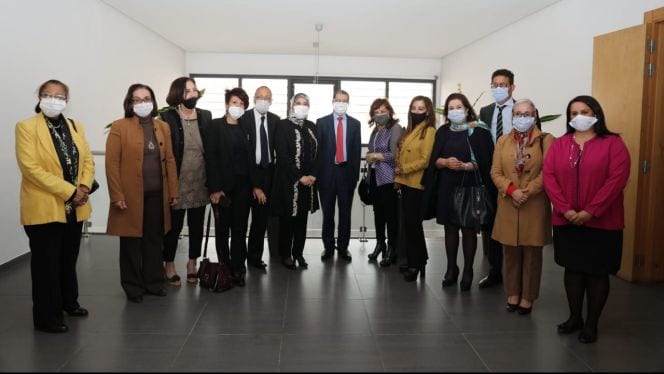 العثماني يستقبل وفدا عن فيدرالية تعنى بالنهوض بالوضعية الاقتصادية للنساء