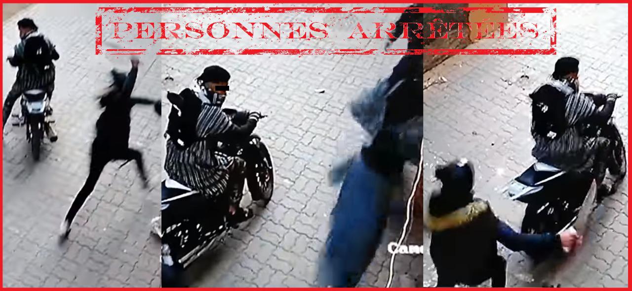 أكادير.. فيديو يوثق للسرقة يقود شخصين إلى الإعتقال 
