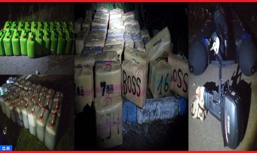 أصيلة .. إجهاض عملية للتهريب أزيد من أربعة أطنان من “الحشيش”