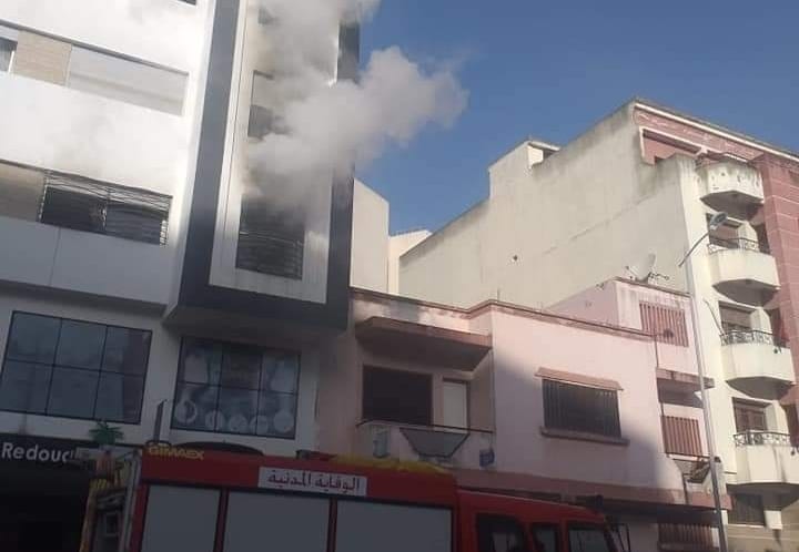 بالصور.. شارجور كاد أن ينهي حياة أم وإبنها داخل إحدى الشقق السكنية بالقنيطرة