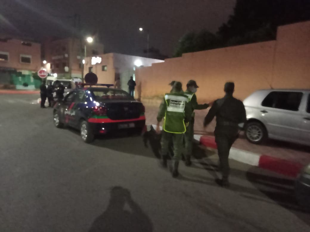 بينهم حاملو مخدرات.. أمن مراكش يعتقل العشرات من مخالفي حالة الطوارئ