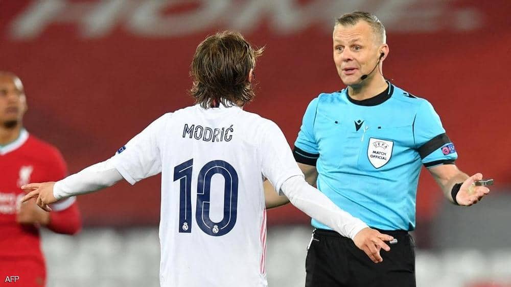 اليويفا يقرر مصير ريال مدريد بدوري أبطال أوروبا