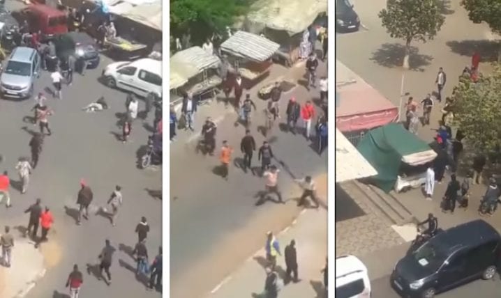 ڨيديو تبادل الضرب والجرح بالسيوف في كازا.. أحد المشتبه فيهما في قبضة الأمن