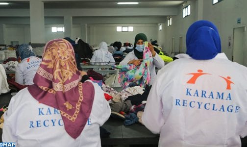 تطوان.. افتتاح وحدة لإعادة تدوير النسيج تشغل 60 امرأة من ممتهنات التهريب المعيشي سابقا
