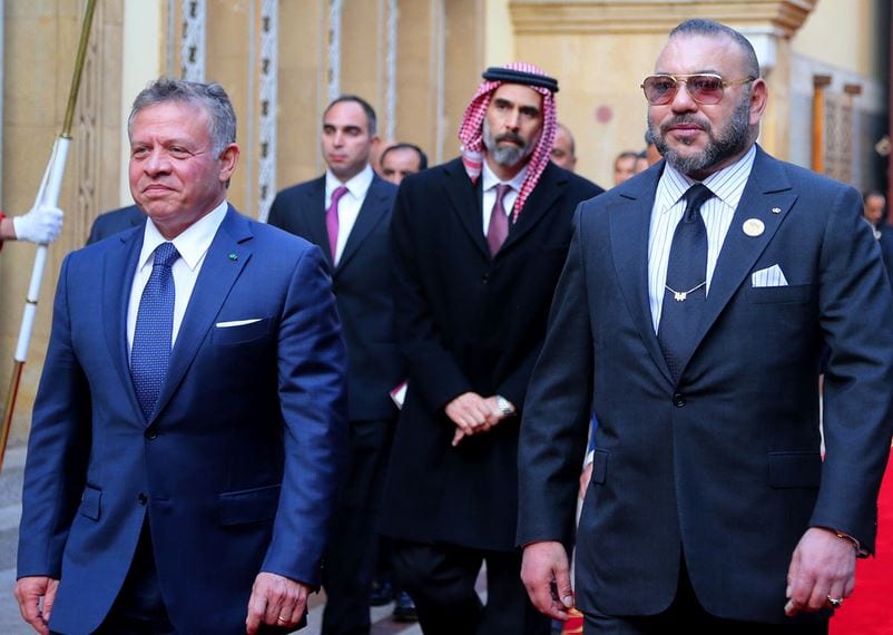 جلالة الملك محمد السادس يجري اتصالا هاتفيا مع أخيه العاهل الاردني