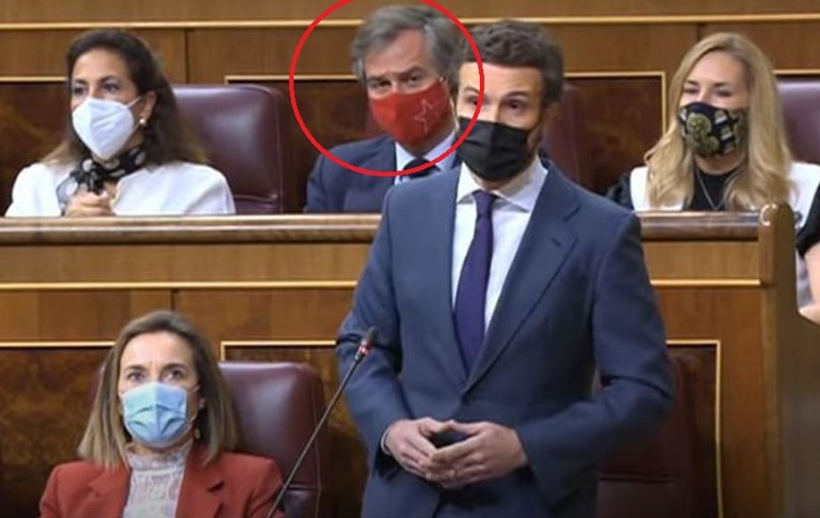 قربالة بالبرلمان الإسباني بسبب “كمامة مغربية”