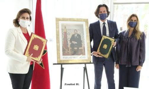 الأميرة للا زينب تستقبل ماركو أزران المدير العام لمجموعة أركسترا المغرب بالرباط