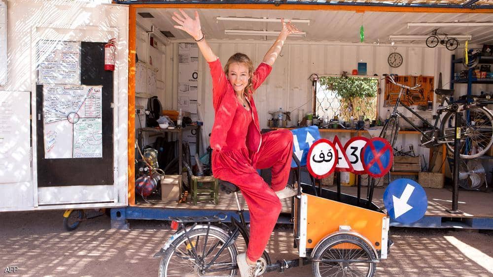 الدراجة في خدمة التنمية.. فكرة مشروع هولندية عشقت مراكش