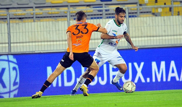 الوطنية الاحترافية.. الرجاء ينهزم بميدانه أمام نهضة بركان