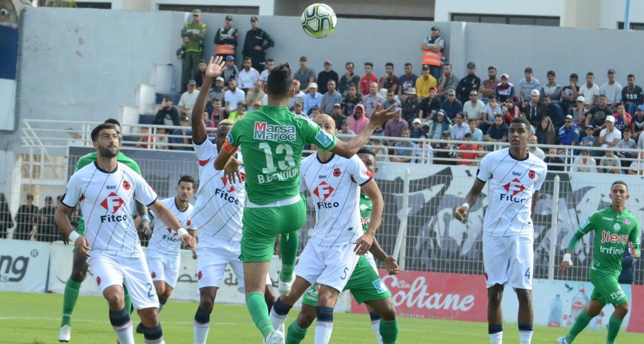 البطولة الإحترافية.. أولمبيك آسفي يتعادل مع ضيفه الرجاء الرياضي