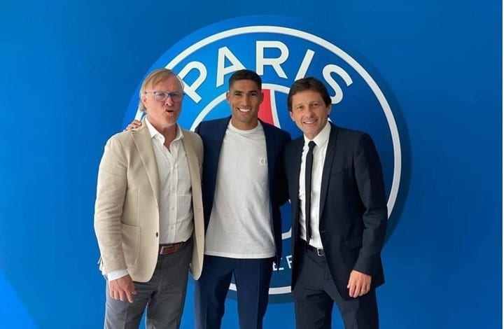 في انتظار الإعلان الرسمي.. حكيمي يُوقع لباريس سان جرمان مقابل 70 مليون يورو