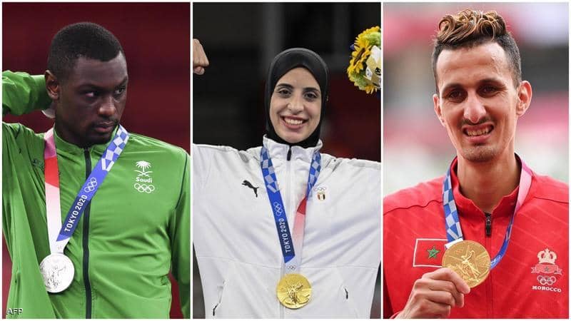 هذه ميداليات العرب خلال المشاركة “التاريخية” في طوكيو