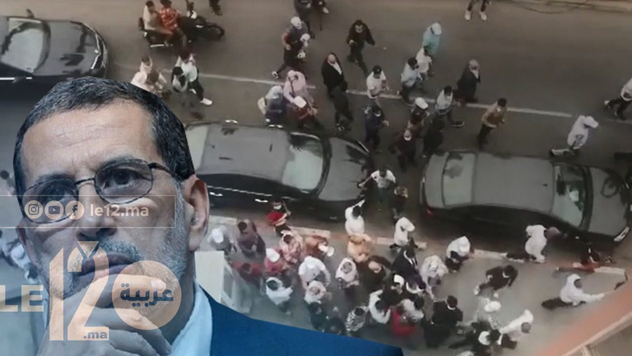 شاهد: بعد الرباط.. أكادير تلاحق العثماني في الشوارع ومن السطوح بشعار: “إرحل “