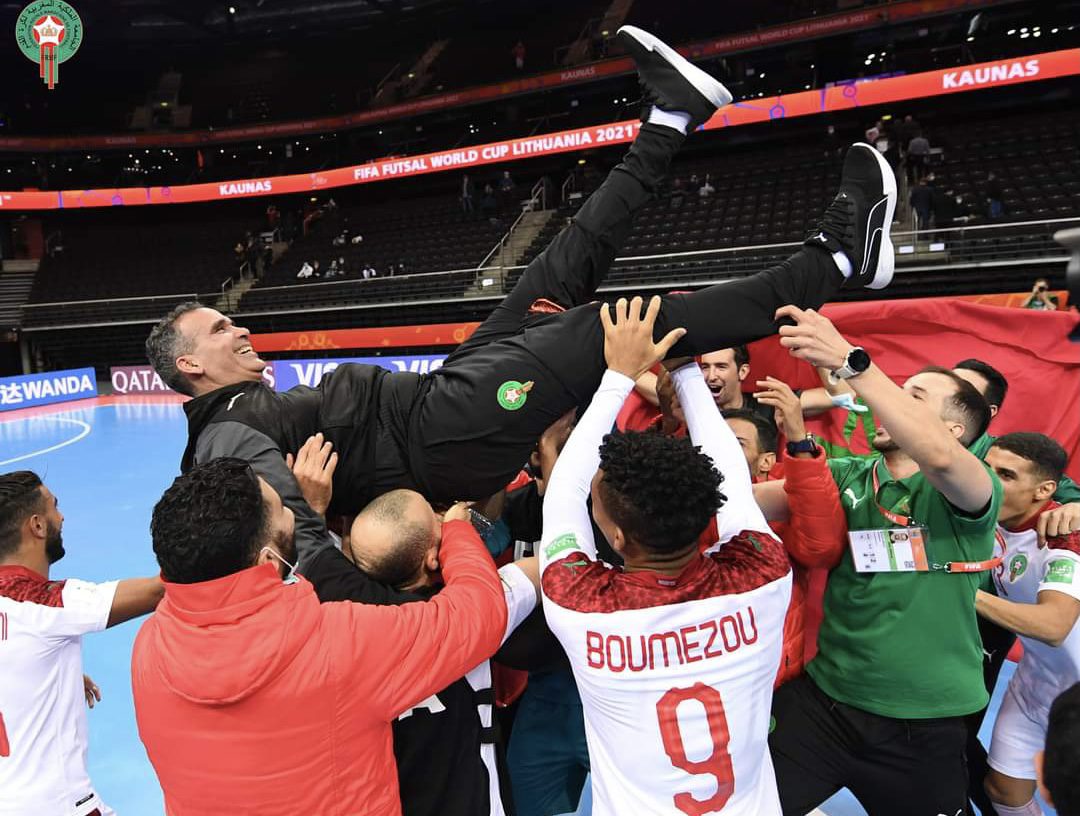 فوت صال.. المنتخب المغربي يتأهل لربع نهاية كأس العالم