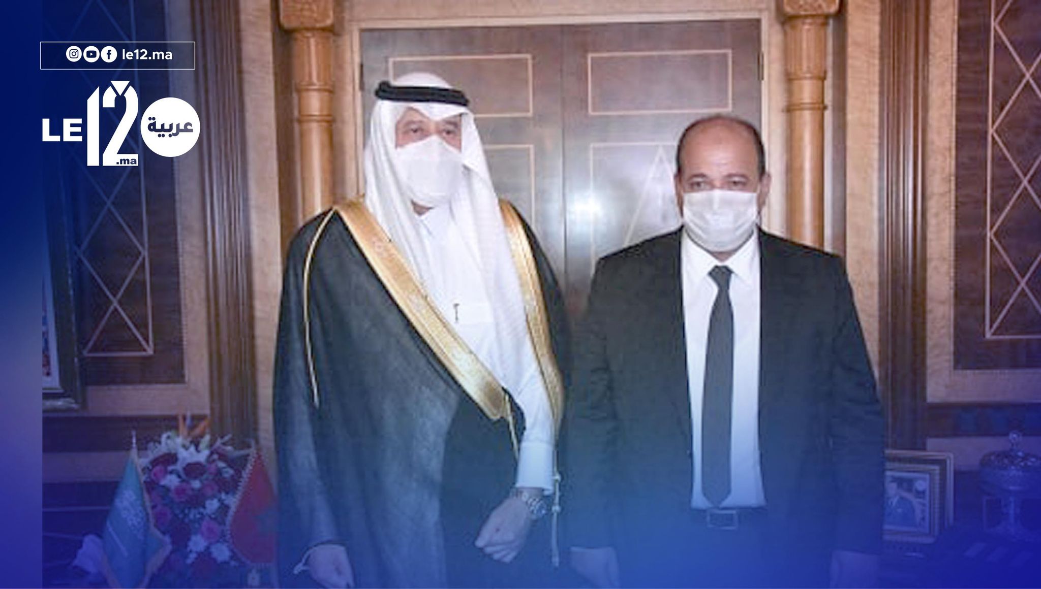شاهد.. السفير السعودي ينوه أمام رئيس مجلس المستشارين بمستوى التعاون بين الرباط والرياض