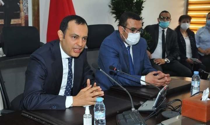 الوزير يونس السكوري يتسلم السلط من الوزير السابق محمد أمكراز