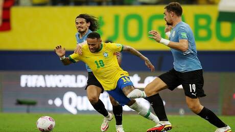 تصفيات مونديال قطر.. البرازيل تقسو على أوروغواي برباعية 