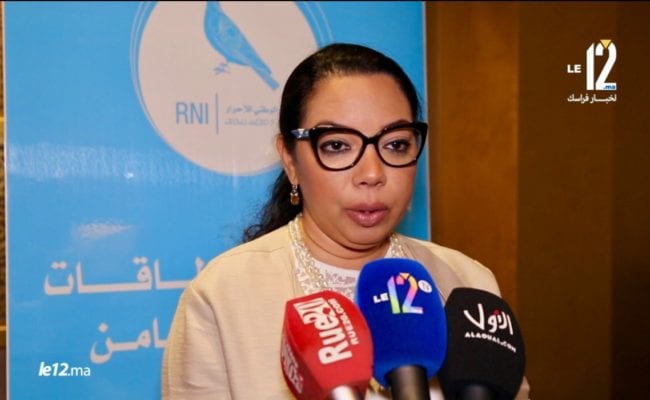 التجمعية جليلة المرسلي تحصل على مقعد برلماني في مجلس المستشارين