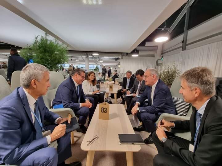 كوب 26.. أخنوش يتباحث مع رئيس الاتحاد السويسري