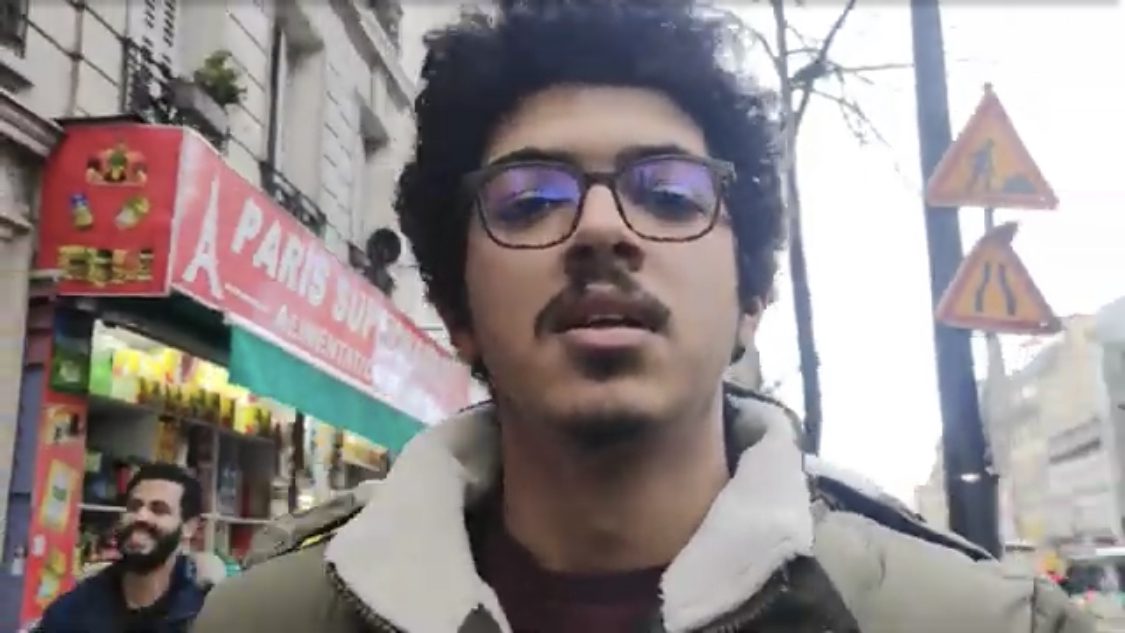شاهد أول فلوغ له. جولة المغربي أمجد الرامي في أخطر حي في باريس