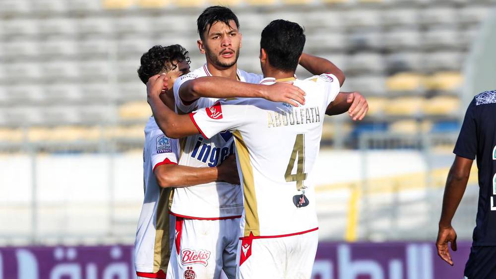 البطولة الإحترافية.. الوداد يعزز صدارته للبطولة بثلاثية في شباك المولودية