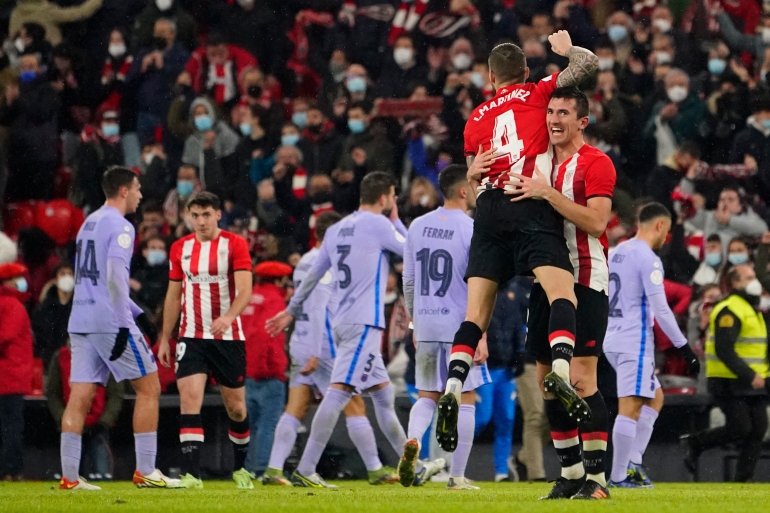 كأس إسبانيا.. بلباو يجرد برشلونة من اللقب