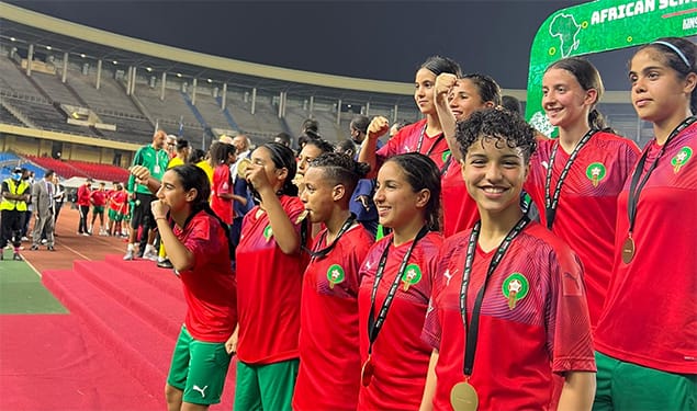 كرة القدم النسوية المدرسية.. المغرب بطلا لإفريقيا