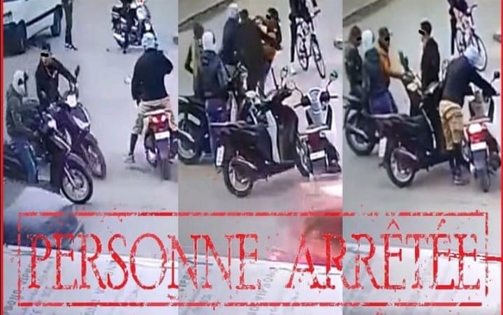 سلا.. فيديو لتعنيف سائق دراجة يطيح بمجموعة من الدراجين