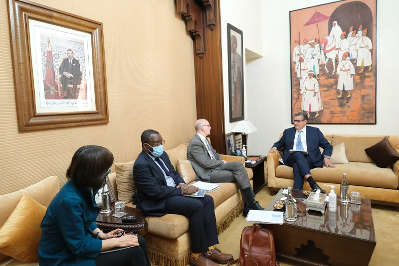 الجفاف وأسعار الطاقة محور مباحثات أخنوش ومدير العمليات بالبنك الدولي