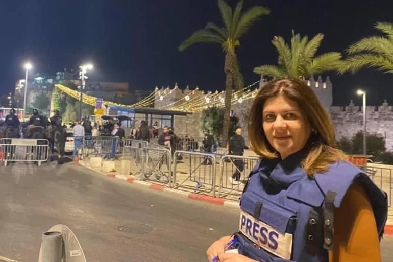 الجزيرة تعلن إستشهاد مراسلتها في فلسطين شرين أبو عاقلة برصاص الإحتلال