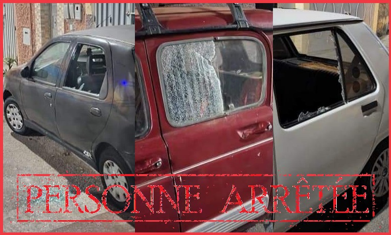 إنزكان.. إيقاف “مقرقب” هشم سيارات متوقفة بالشارع العام