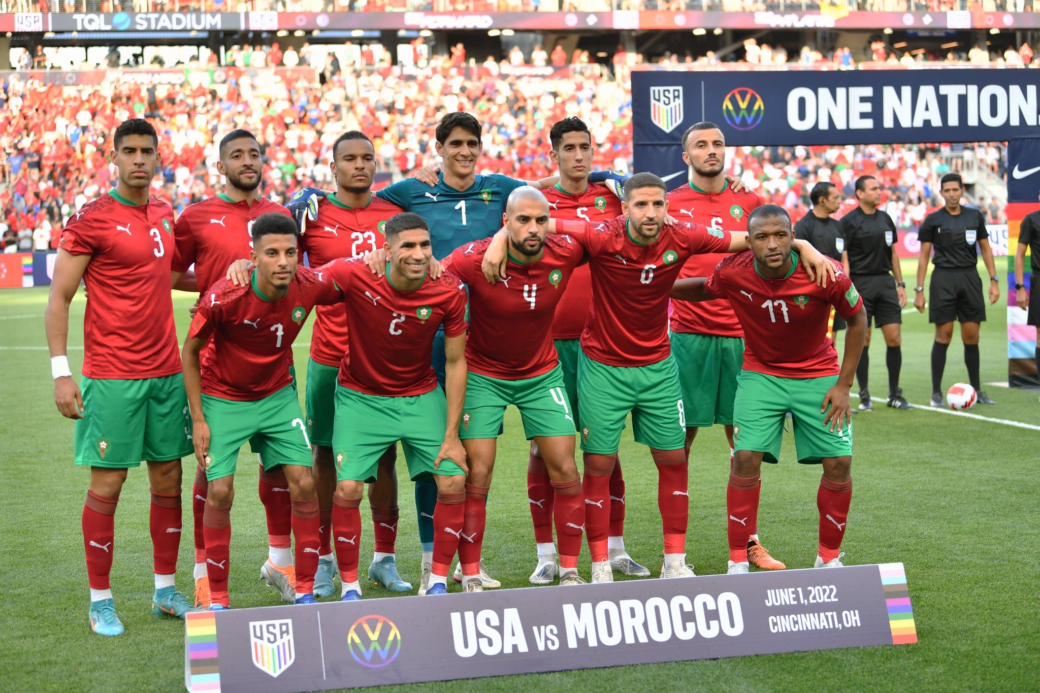 المنتخب الوطني المغربي ينهزم أمام نظيره الأمريكي بثلاثية