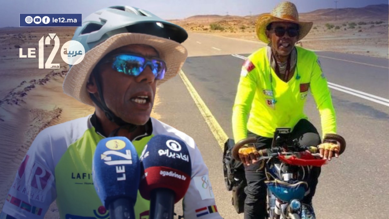 “كريم موسطا” يرفع التحدي من هولندا إلى السنغال مرورا بأكادير عبر الدراجة الهوائية