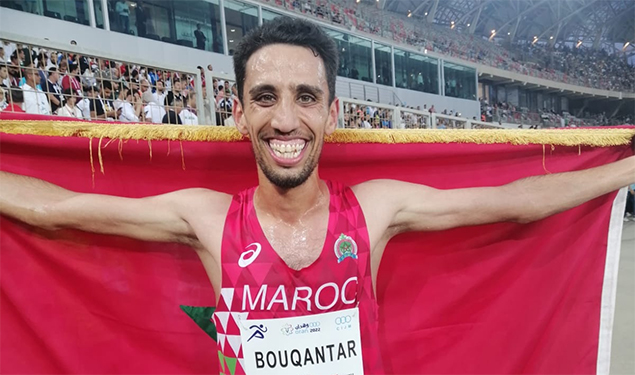 الألعاب المتوسطية.. بوقنطار يهدي المغرب الميدالية الذهبية الثالثة
