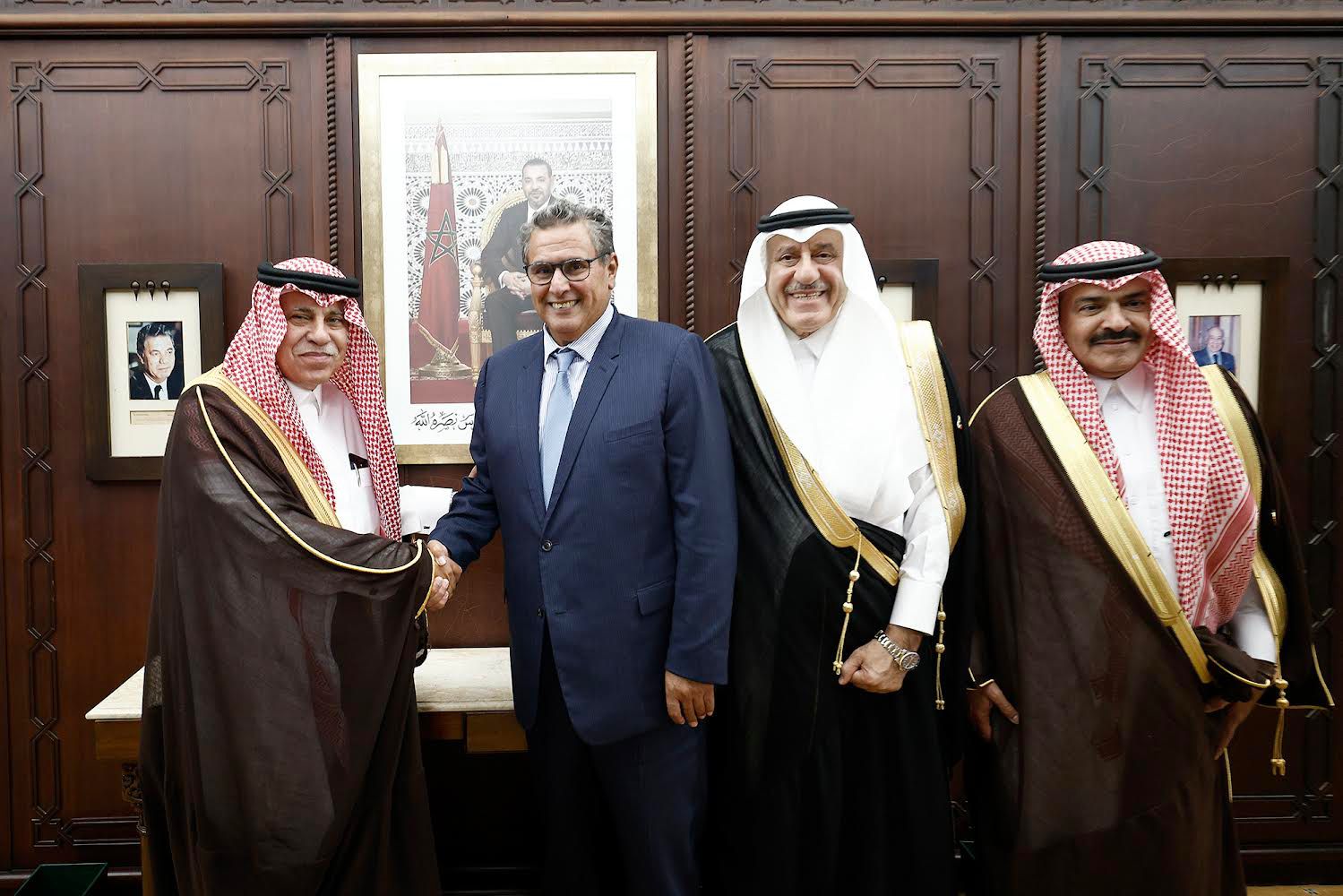 أخنوش يستقبل وزير التجارة السعودي