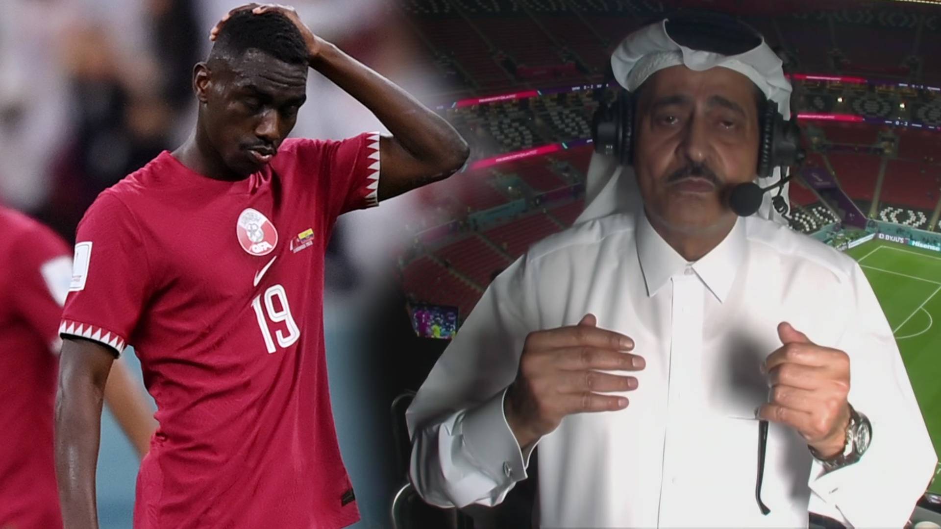 يوسف سيف ينتقد لاعبي قطر بعد الخسارة أمام الإكوادور – فيديو
