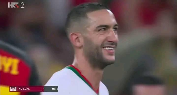 المغرب – بلجيكا. الحكم يسرق هدفًا صحيحا من زياش