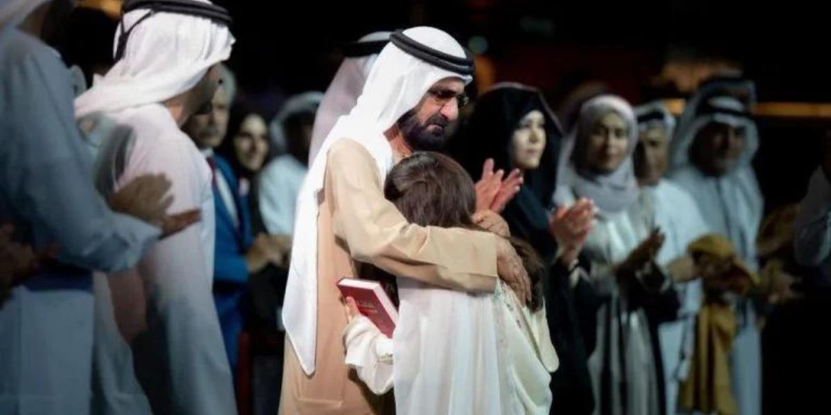 إنسانية العظماء. دموع الشيخ محمد بن راشد.. دموع شعب وأمة