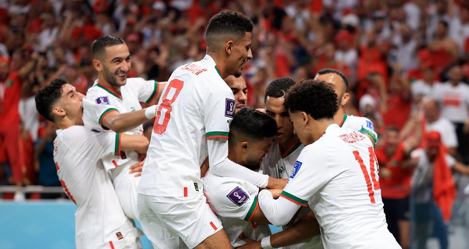 المنتخب المغربي يحقق فوزا تاريخيا على بلجيكا ليقترب من التأهل إلى ثمن نهائي