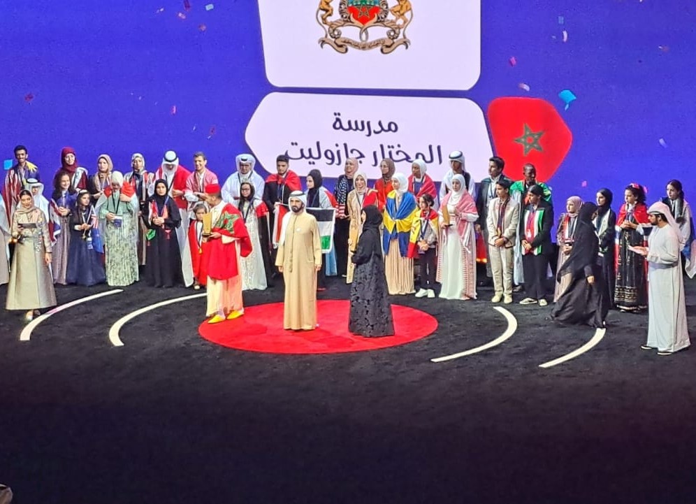 عاجل. المغرب يفوز في مسابقة تحدي القراءة ممثلا بمدرسة المختار جازوليت