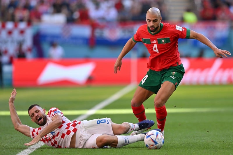 الفيفا تكشف عن رجل مباراة المغرب وكرواتيا