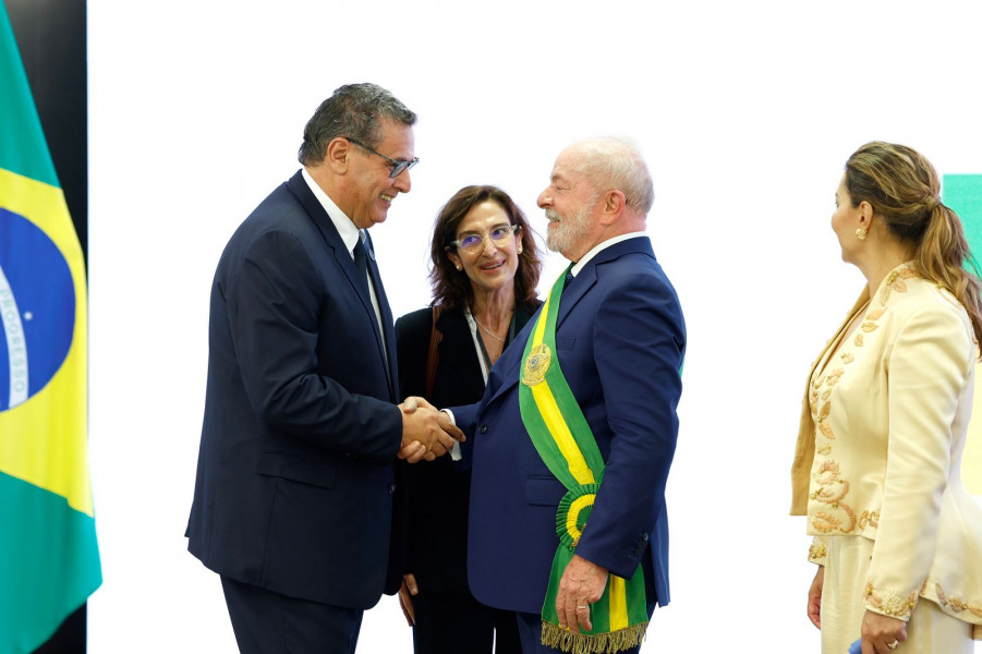 أخنوش يمثل الملك في حفل تنصيب الرئيس البرازيلي