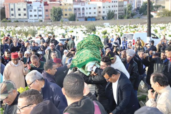 جنازة عبد الرؤوف.. حزن وسط الأقارب والأصدقاء