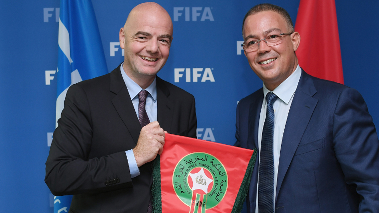 خبر سار من “الفيفا” للجامعة الملكية المغربية لكرة القدم