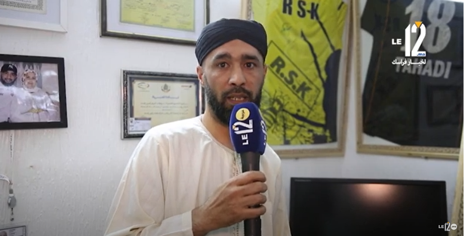 شاهد. يونس زكرياء الكاتب العام السابق للنهضة القنيطرية “فـ.ركع الرمانة”