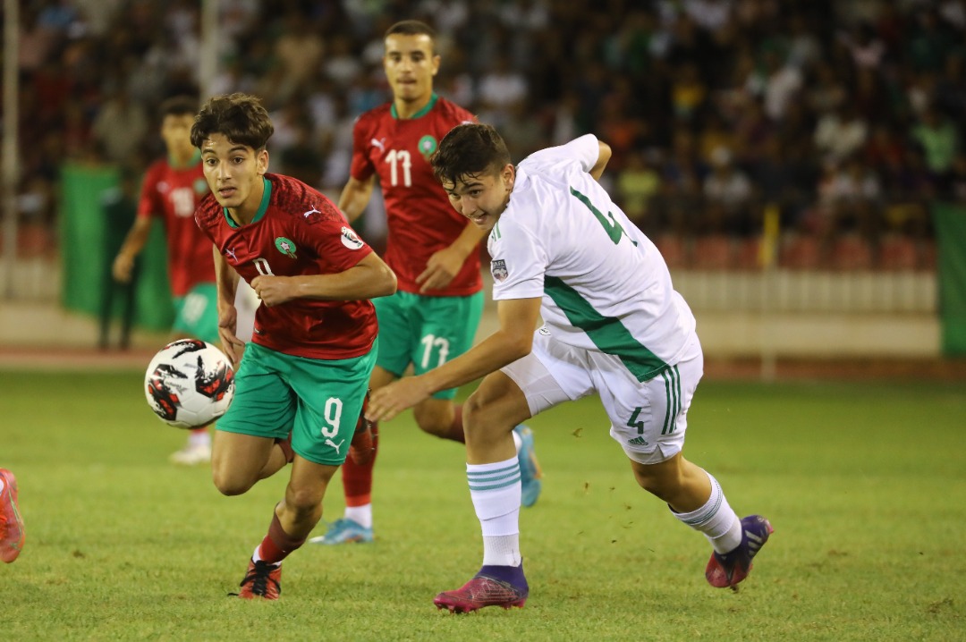 الموعد والقنوات الناقلة لمباراة المغرب الجزائر في دور الثمانية