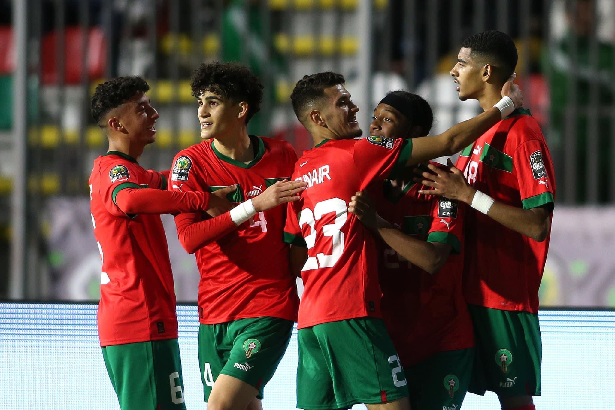المغرب يدك شباك الجزائر بثلاثية نظيفة ويتأهل لمونديال الناشئين ( 3/0)